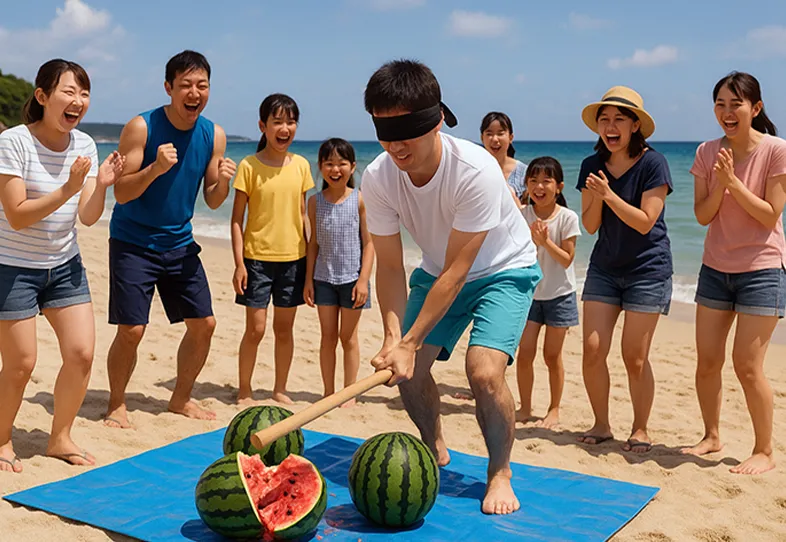 すいか割り大会