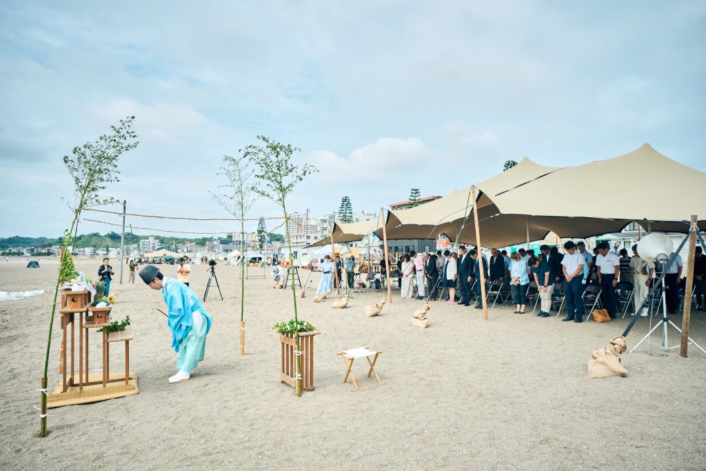 海水浴場安全祈願祭